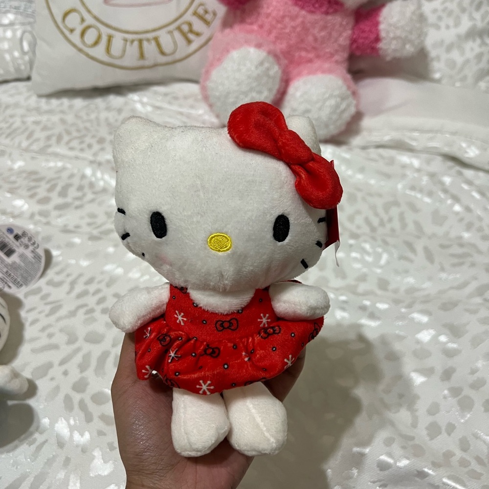 christmas hello kitty plush